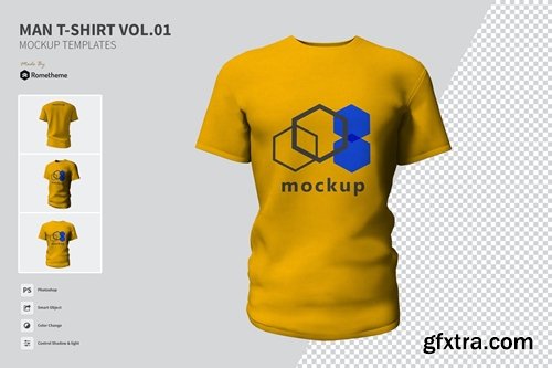 Man T-shirt - Mockups VR