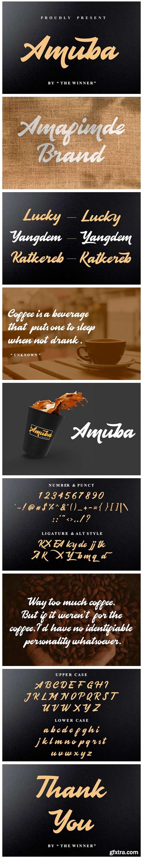 Amuba Font