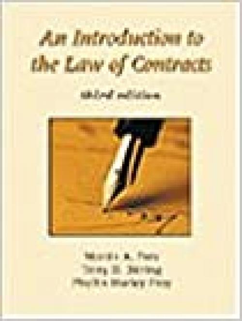  Introduction to the Law of Contracts 