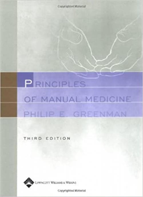  Principles of Manual Medicine 