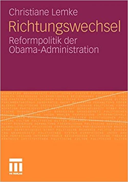  Richtungswechsel: Reformpolitik der Obama-Administration (German Edition) 