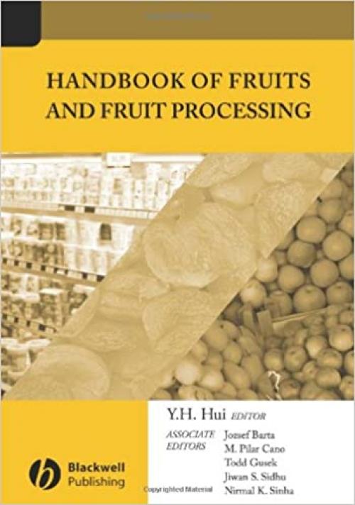  Handbook of Fruits and Fruit Processing 