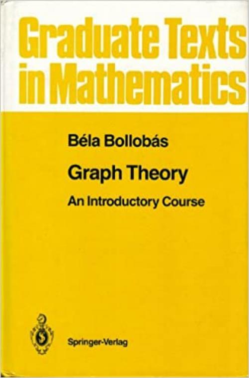  Graph Theory (Graduate Texts in Mathematics) 