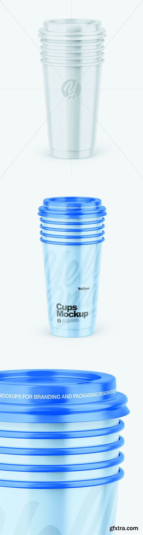 Glossy Cups Mockup 68839