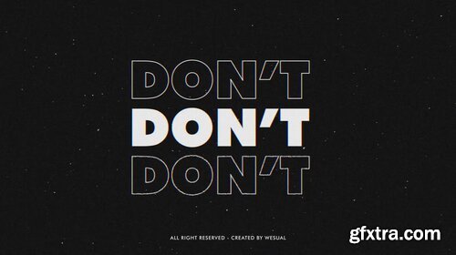 Videohive - Glitch Kinetic Typography - 29343738