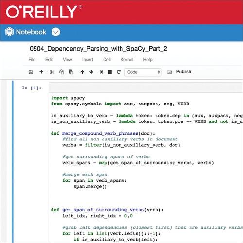 Oreilly - Dependency Grammar and Tagging with SpaCy - 9781491982051