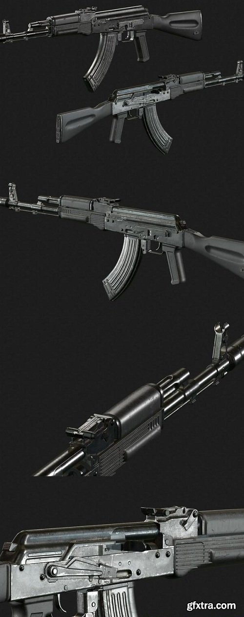 AK-103 3D model