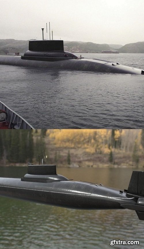 Akula Class Submarine » GFxtra