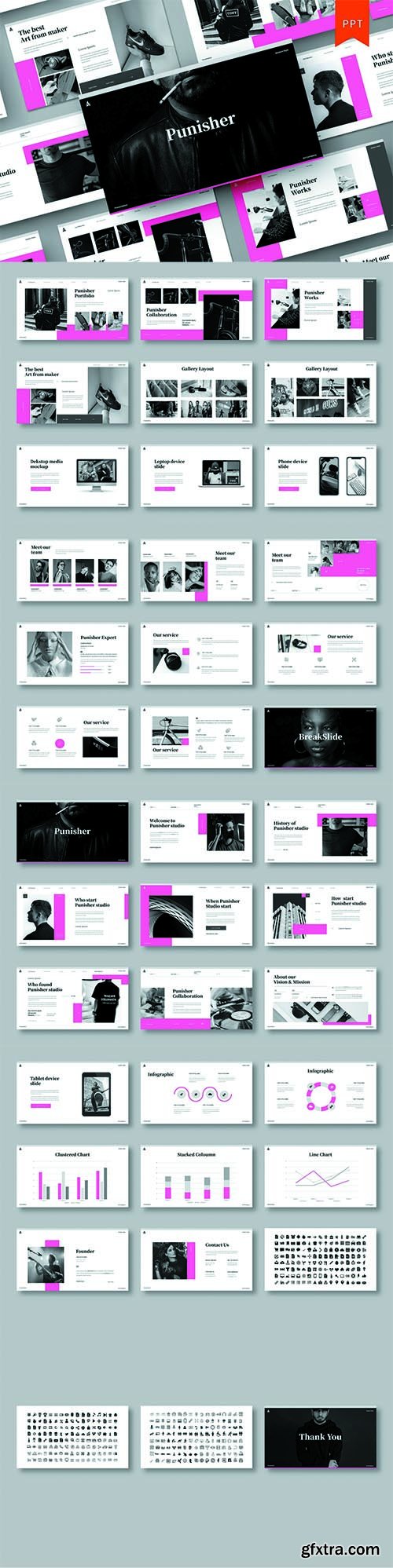 Punisher - Business PowerPoint Template