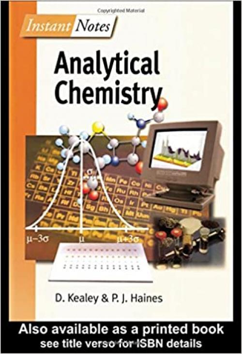  BIOS Instant Notes in Analytical Chemistry 