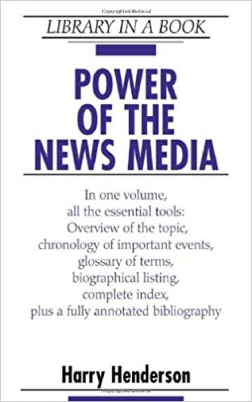  Power of the News Media (Library in a Book) 