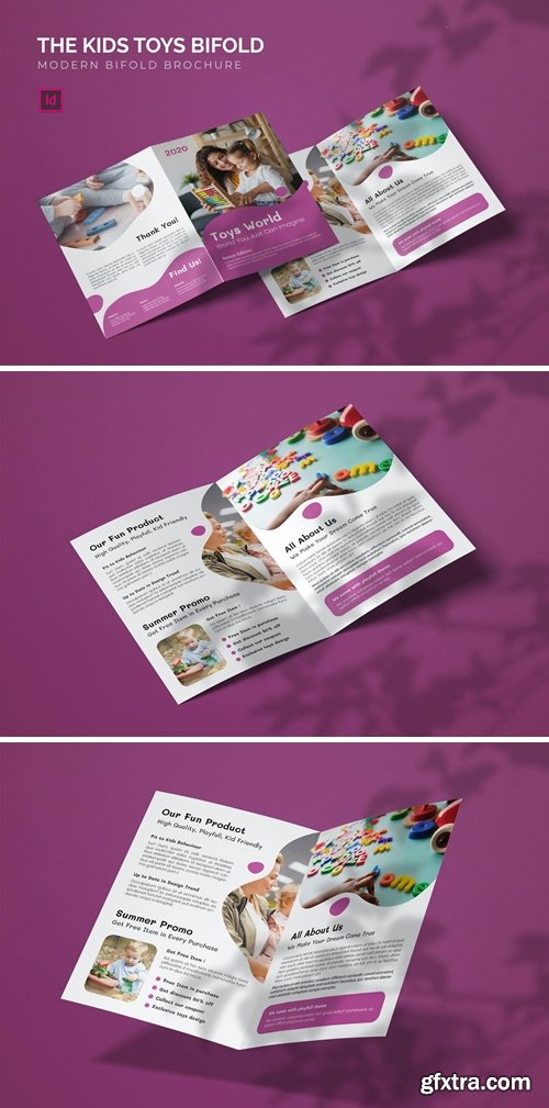 Kids Toys - Bifold Brochure