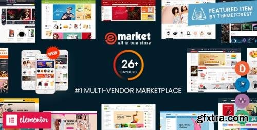 ThemeForest - eMarket v3.7.1 - Multi Vendor MarketPlace Elementor WordPress Theme (26+ Homepages & 3 Mobile Layouts) - 20492674 - NULLED