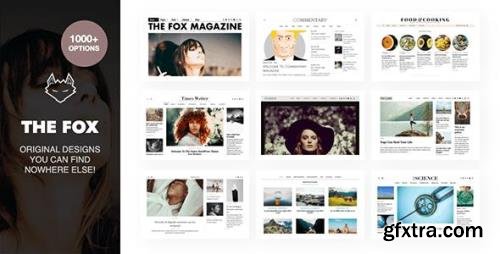 ThemeForest - The Fox v4.6.2.2 - Modern Blog Magazine Theme - 11103012