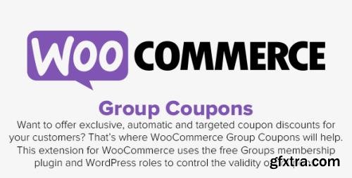 WooCommerce - Group Coupons v1.16.0