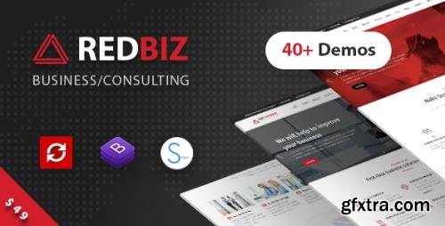 ThemeForest - RedBiz v1.2.2 - Finance & Consulting Multi-Purpose WordPress Theme - 21996685