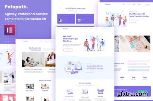 ThemeForest - Potopath v1.0 - Digital Agency Elementor Template Kit - 29151124