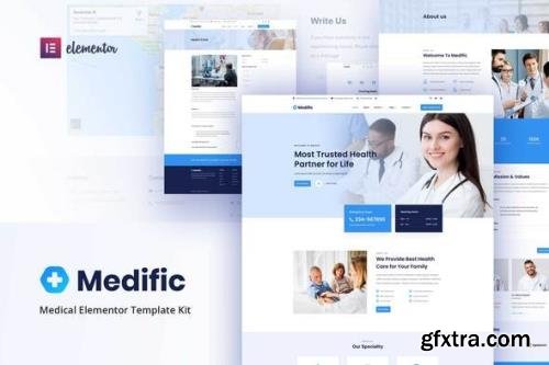 ThemeForest - Medific v1.0.0 - Medical Elementor Template Kit - 29057123