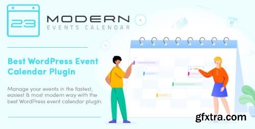 Modern Events Calendar Pro v5.13.5 - Responsive Event Scheduler & Booking For WordPress