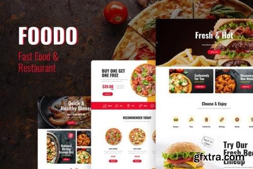 ThemeForest - Foodo v1.0.3 - Fast Food & Pizza Elementor Templates - 26164781