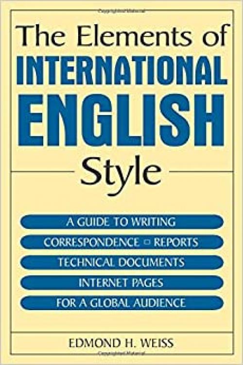  The Elements of International English Style 