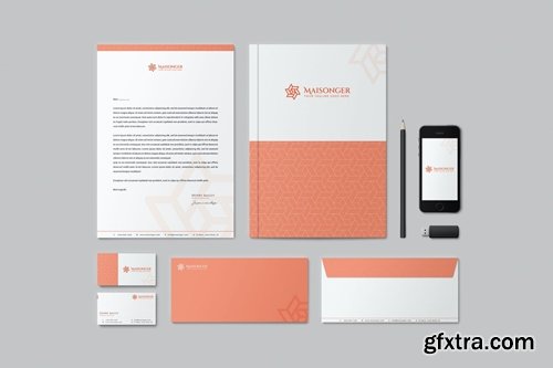 Maison Gerard Branding Identity & Stationery Pack