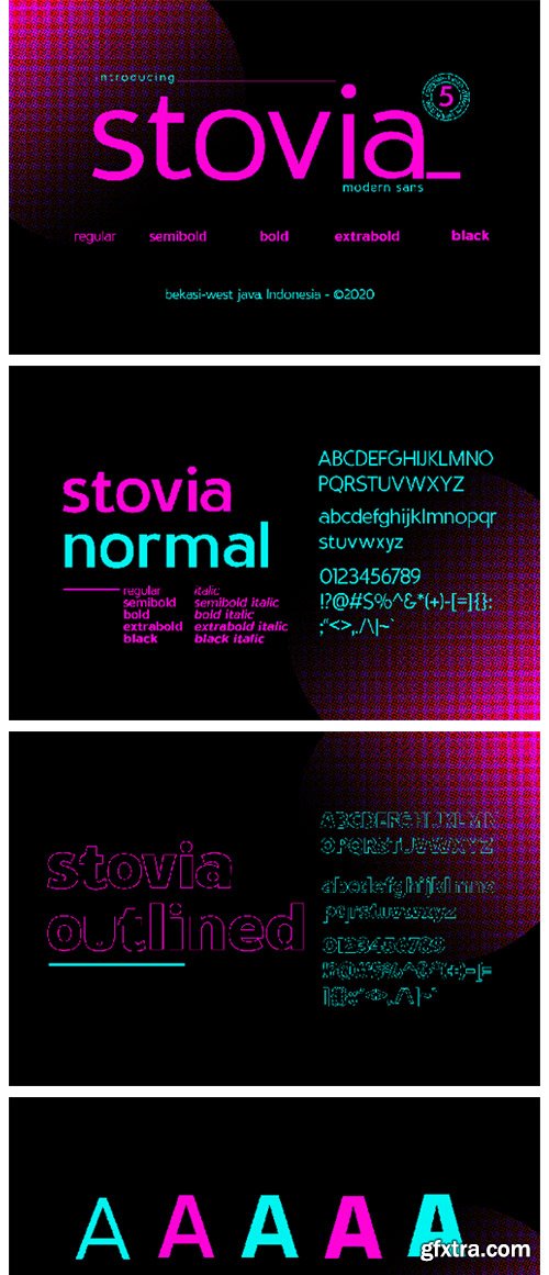 Stovia Font