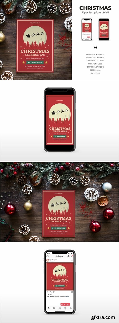 Christmas Flyer Template Vol. 01