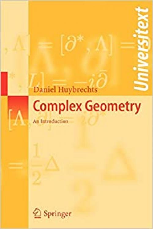  Complex Geometry: An Introduction (Universitext) 