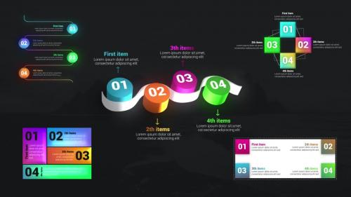 MotionArray - Infographic Animated Lists V6 - 838121