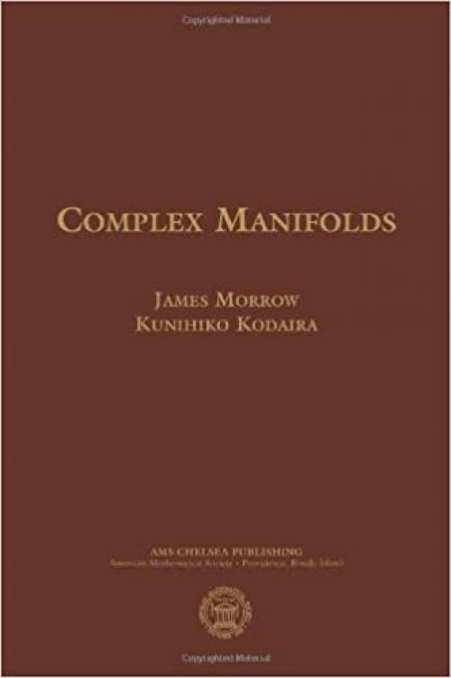  Complex Manifolds (AMS Chelsea Publishing) 