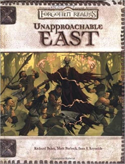  Unapproachable East (Dungeons & Dragons d20 3.0 Fantasy Roleplaying, Forgotten Realms Setting) 