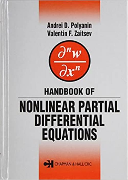  Handbook of Nonlinear Partial Differential Equations 