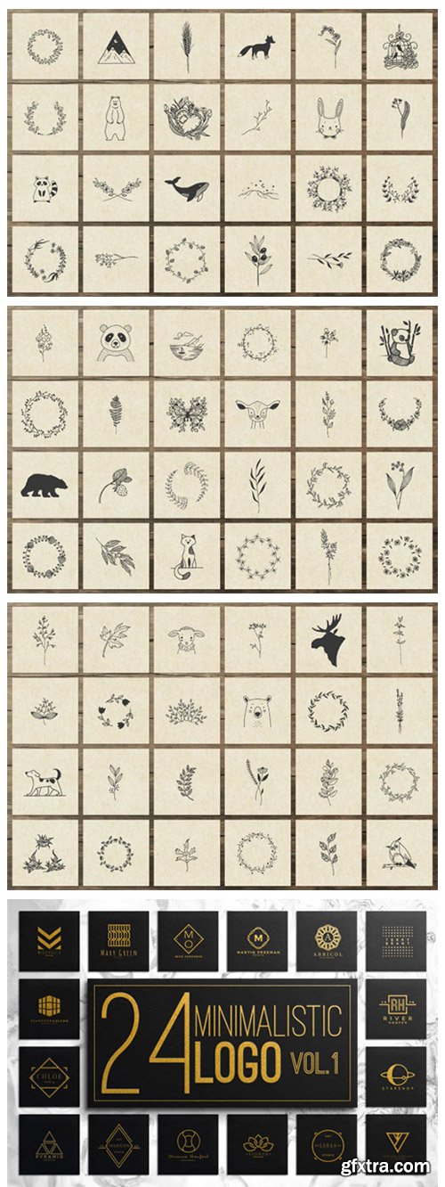 150 Hand Drawn Elements Nature II 6575946