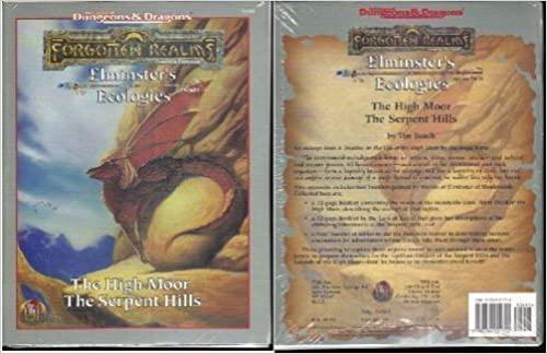  Elminster's Ecologies Appendix II: The High Moor, The Serpent Hills (AD&D, Forgotten Realms) 