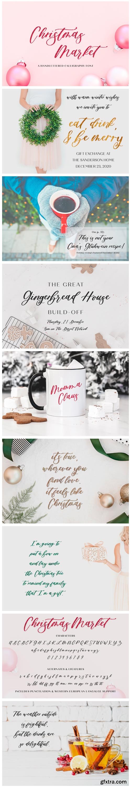 Christmas Market Font