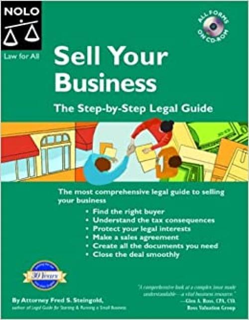  Sell Your Business: The Step by Step Legal Guide (Complete Guide to Selling a Business) 