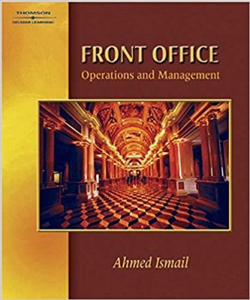  Front Office Operations & Management 