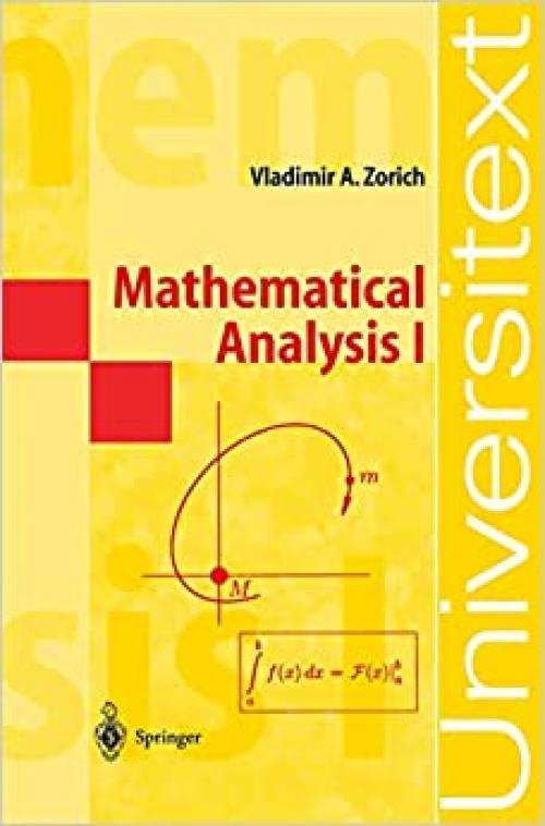  Mathematical Analysis I (Universitext) 