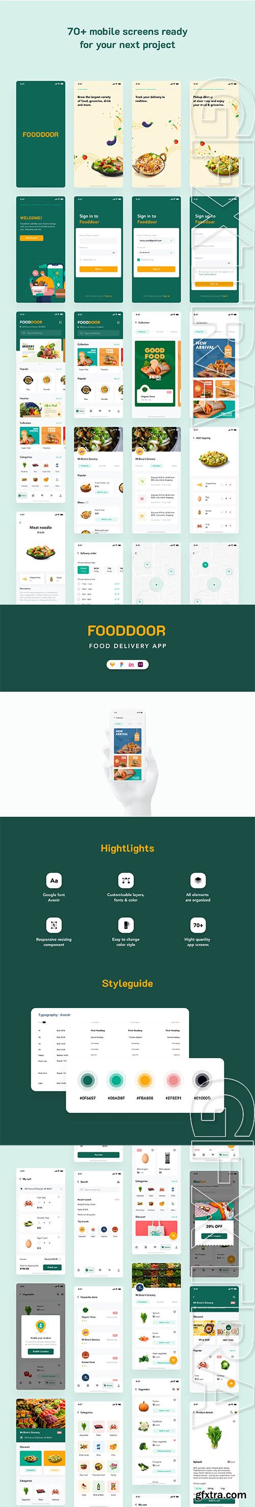 Fooddoor - Food delivery app