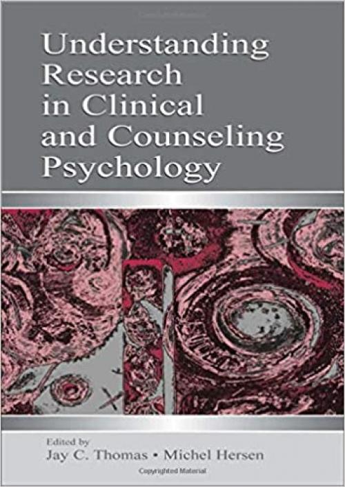  Understanding Research in Clinical and Counseling Psychology 