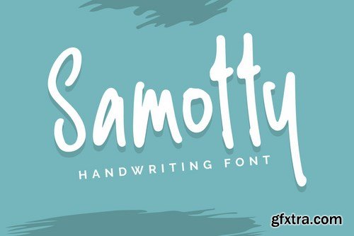 Samotty - Handwriting Font