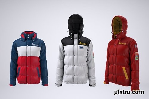 Puffer Jacket Mock-up