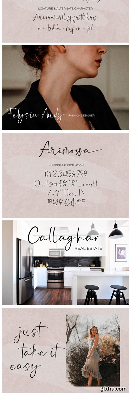 Arimossa Font