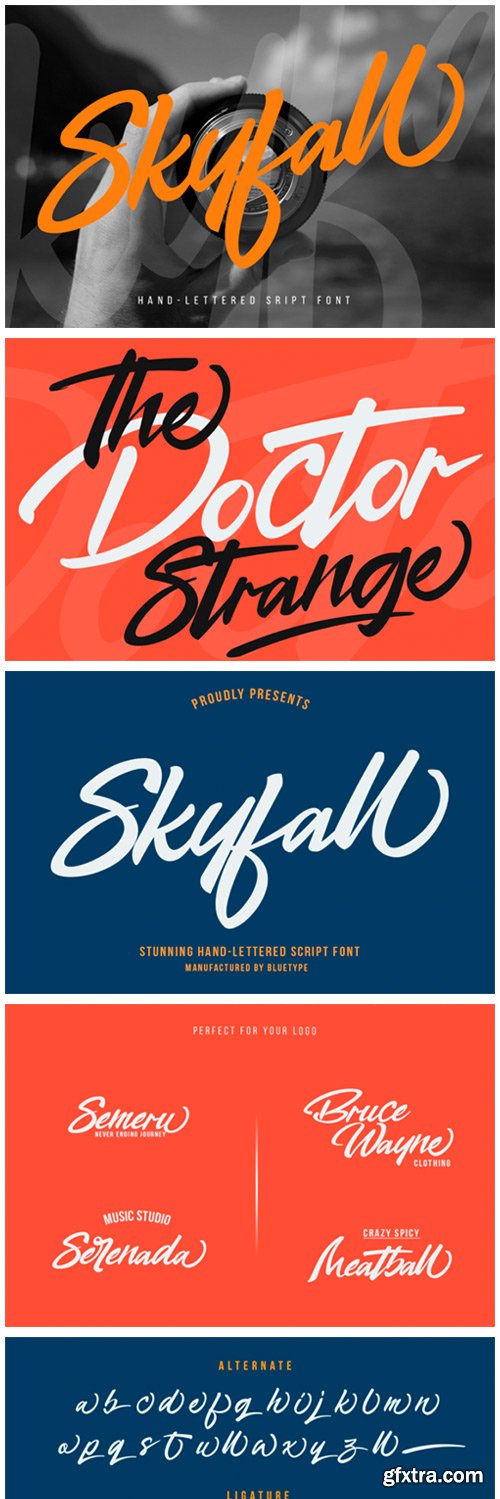 Skyfall Font