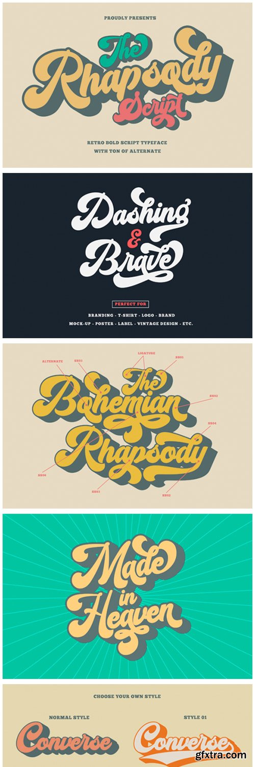 The Rhapsody Font