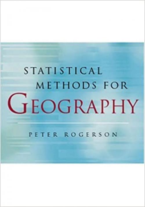  Statistical Methods for Geography 