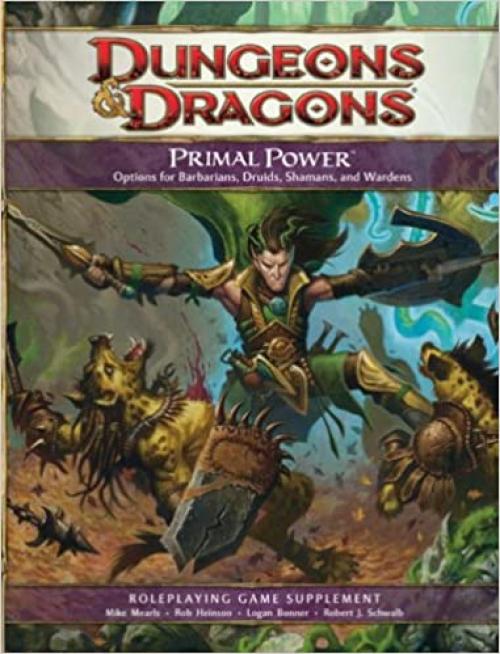  Dungeons & Dragons: Primal Power - Roleplaying Game Supplement 