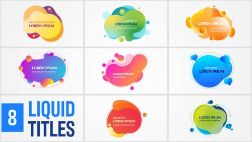 MotionArray - Colorful Liquid Titles Pack 2.0 - 827075