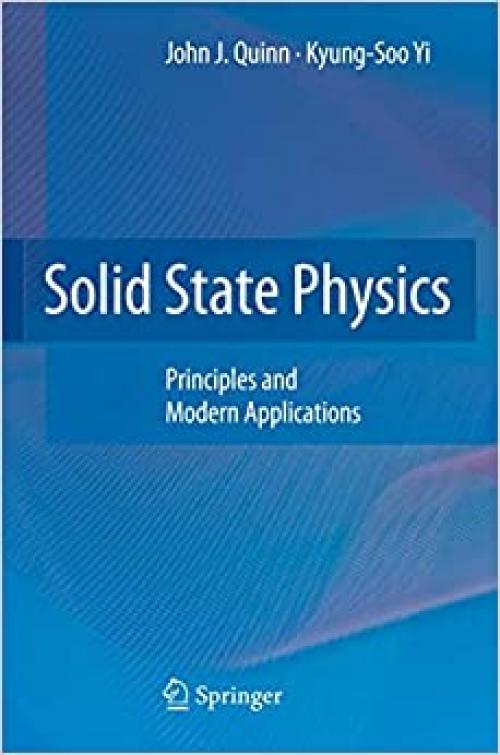  Solid State Physics: Principles and Modern Applications 